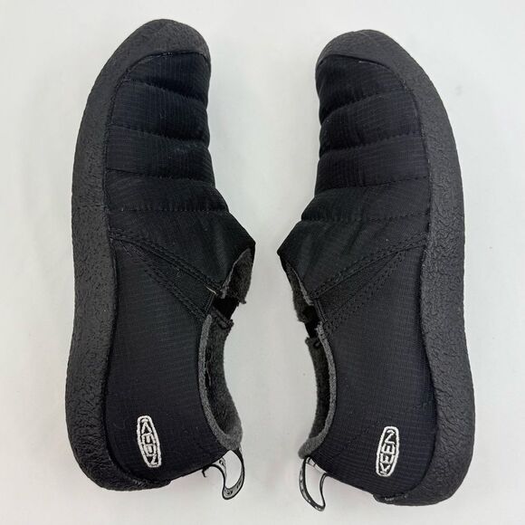 KEEN Howser II Triple Black Quilted Textile Micro Fleece Lined Slipper Shoe main image 5